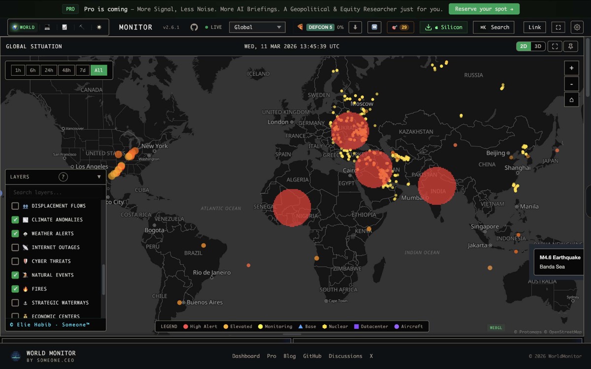 Earthquake, Fire, Flood: Real-Time Natural Disaster Monitoring with IBRAINEWS MONITOR